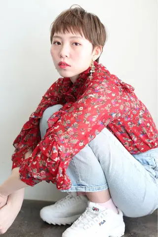 ショート 中野 恵脩のヘアスタイル