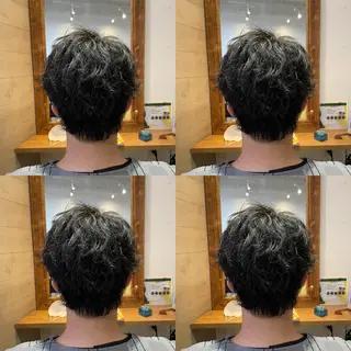 パーマ メンズ 優真/難波で 1番パーマが上手いのヘアスタイル