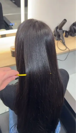 ロング カラー 松本 匠のヘアスタイル