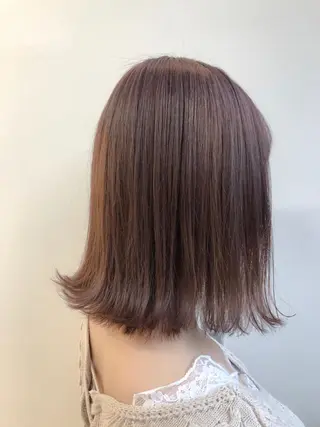 ミディアム カラー 【透明感、艶髪】西村 有司のヘアスタイル