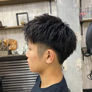 ショート 勝河 怜楊のヘアスタイル