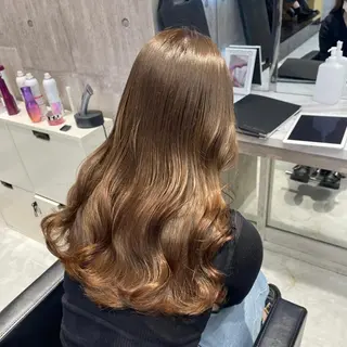 ロング カラー ハイトーン特化🎀 LEONのヘアスタイル