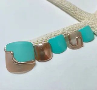 ネイル OCEAN nail パラジェル　取扱い店のネイルデザイン