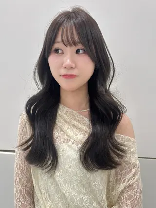 ロング レイヤーカット/髪質 改善/momo🎀のヘアスタイル
