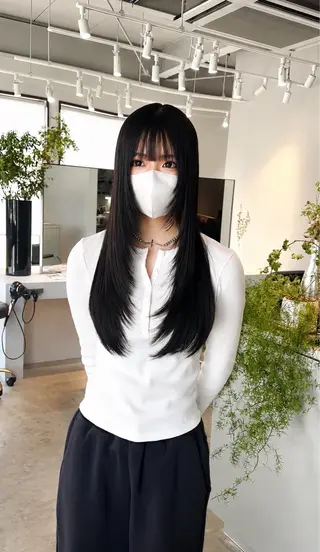 ロング 手塚 亮汰のヘアスタイル