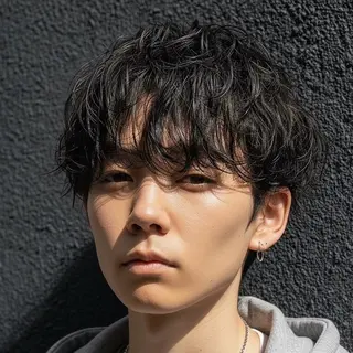 ショート パーマ メンズ 坂上広樹 foto武蔵小杉のヘアスタイル