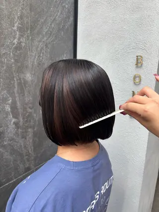 ミディアム 石原 望来のヘアスタイル