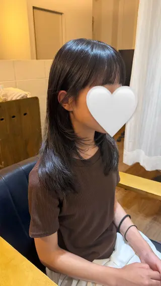 ミディアム nendo kanaのヘアスタイル