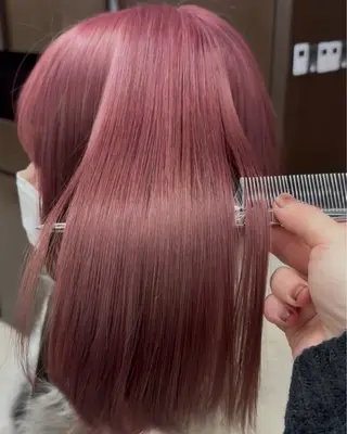 セミロング EARTH 大分セントポルタ店のヘアスタイル