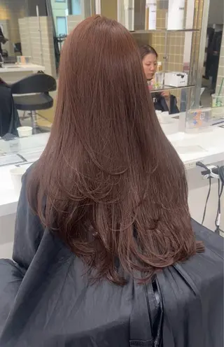 ロング 🤍透明感/韓国風/ レイヤー/優大🤍のヘアスタイル