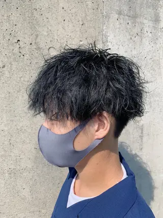ショート 失敗しないパーマ 稲葉/草薙のヘアスタイル