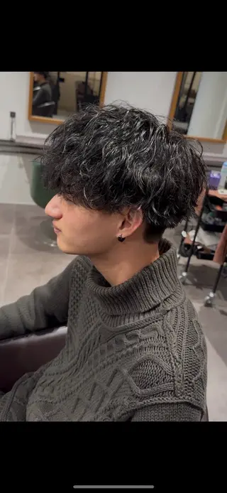 パーマ 🎀 F-CODE ・ HOSHIMIのヘアスタイル