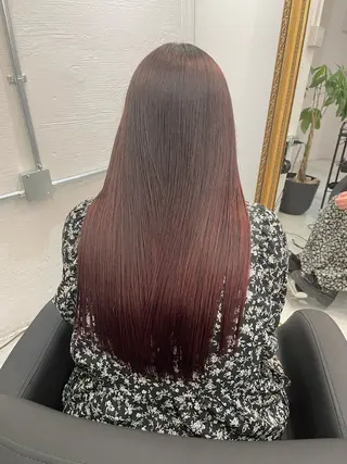 ロング カラー 艶髪/透明感カラー tawadaのヘアスタイル