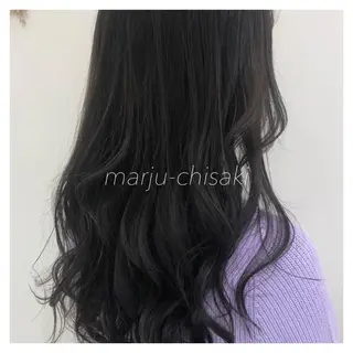 レイヤーカット/ ハイライト　千咲季のヘアスタイル