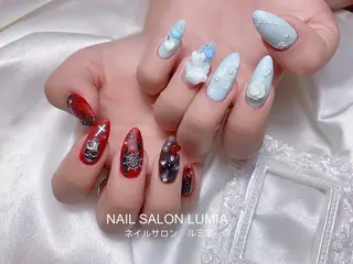 ネイル ネイルサロン ルミア Lumia 店長施術のネイルデザイン