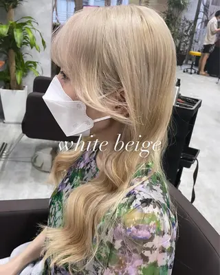 ロング andKおもろまち店 艶ダブルカラー✨のヘアスタイル