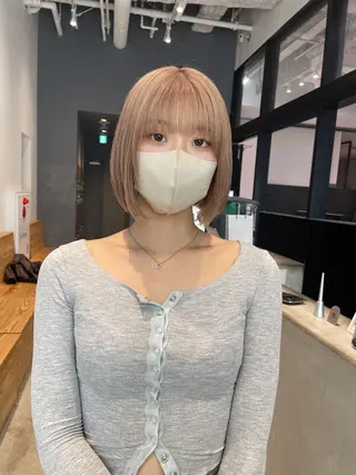 ミディアム カラー 小佐田 航平のヘアスタイル