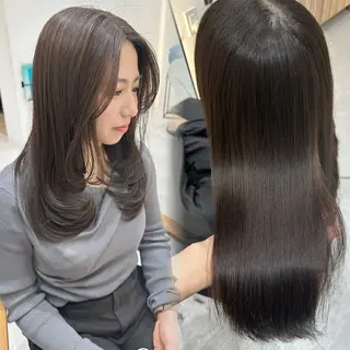 ロング カラー 福田 れん/個室 ReFa認定サロンのヘアスタイル