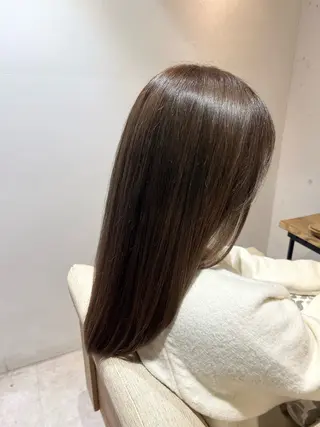 セミロング カラー ブルームヘアデザイン かこ。のヘアスタイル