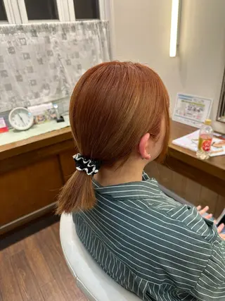 カラー 濱野 黎士のヘアスタイル