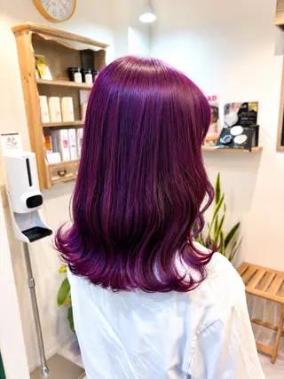セミロング カラー 【enil代表】 杉林和哉のヘアスタイル