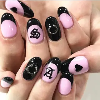 ネイル 渋谷/チップ長さ出し 👑アプレgel-xのネイルデザイン