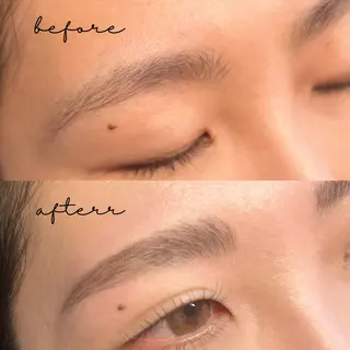 メンズ アイブロウ HBL眉毛&フェイス WAX専門ハルヒラリの眉毛・アイブロウイメージ