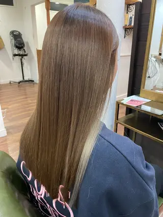 ロング 下林 雅明のヘアスタイル