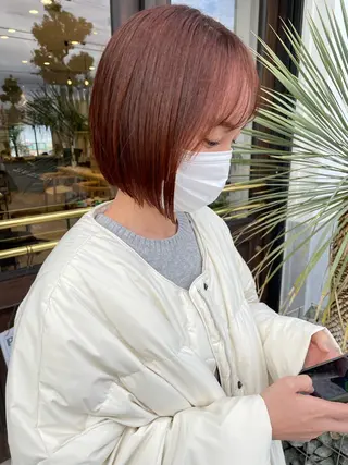 カラー 比嘉 千咲のヘアスタイル