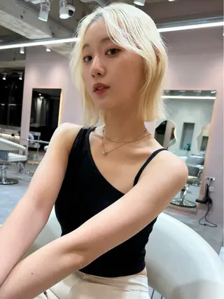 ショート ヘアアレンジ 🔶似合わせセンター パート/ヤス🔶のヘアスタイル