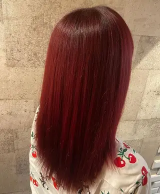 セミロング カラー 産休の為お休みです! 小島凜のヘアスタイル