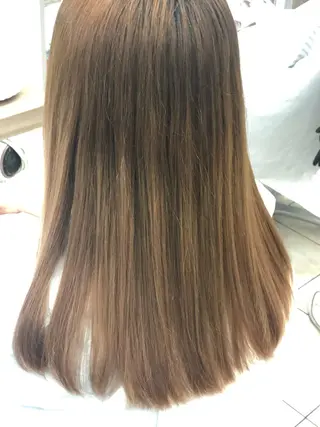セミロング 【韓国艶カラー】 Katoのヘアスタイル