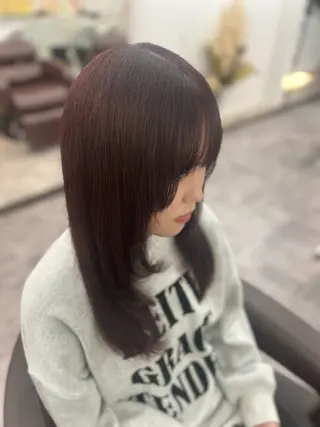 ロング カラー あやの/ Jr.スタイリストのヘアスタイル
