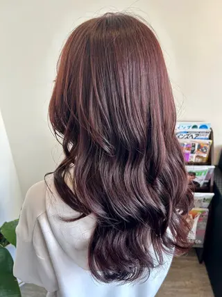 ロング カラー 森田 真由のヘアスタイル