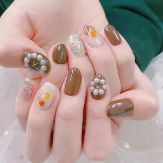 ネイル princess スカルプ専門店のネイルデザイン