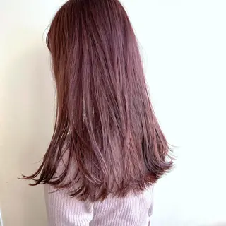 ロング カラー グランジヘア 無造作ヘアHYUGAのヘアスタイル