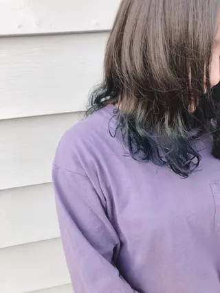 セミロング mopa りこのヘアスタイル