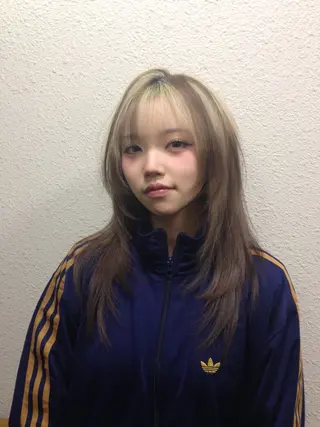セミロング カラーモデル募集中 Rei🐈⬛/大宮のヘアスタイル