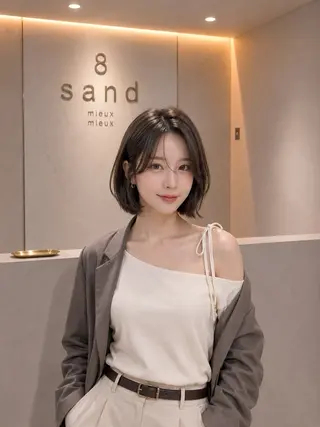 カラー 三木 紘汰のヘアスタイル