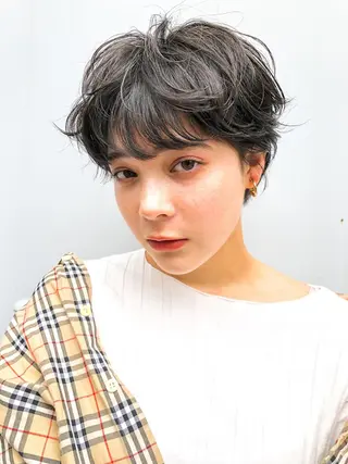 ショート 一ノ瀬 暁のヘアスタイル