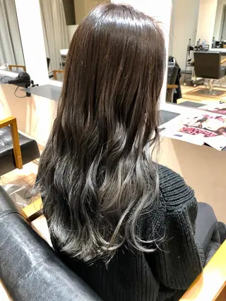 ロング カラー 美髪・透明感カラー 西川仁弥のヘアスタイル