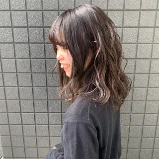 カラー 笹木 琴乃のヘアスタイル