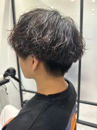 パーマ メンズ パーマ/パーマ落とし /藤木舜太のヘアスタイル