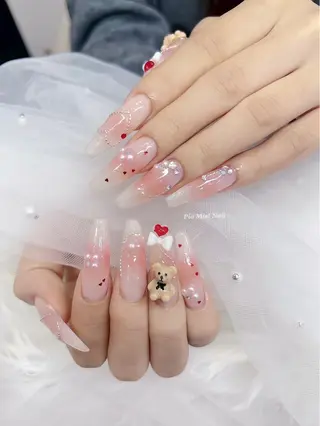 ネイル HANA 長さだしのネイルデザイン