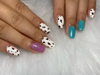 ネイル Mana ·͜· ❤︎のネイルデザイン