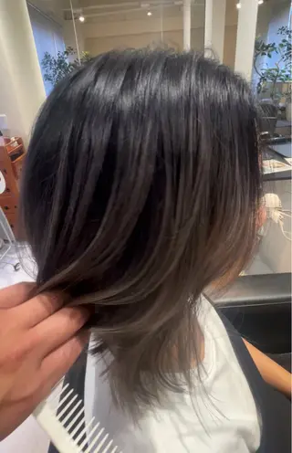 カラー NINE+/代表 ブリーチ特化型サロンのヘアスタイル