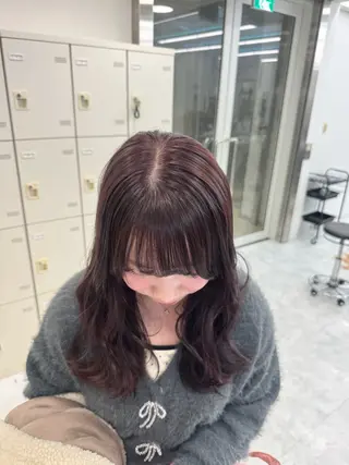 カラー noa🎀美髪縮毛/ 透明感カラーのヘアスタイル