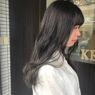ロング 女性目線でつくる ボブ縮毛矯正のヘアスタイル