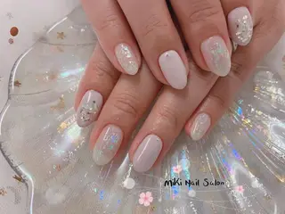 ネイル MiKi Nai池袋 長さだし得意のネイルデザイン