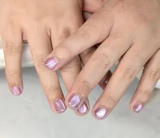 ネイル ⋆⑅˚ new  me!  ˖୨ৎ‧˚のネイルデザイン